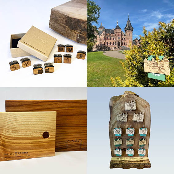 Duurzame houten merchandise van Utrechts stadshout