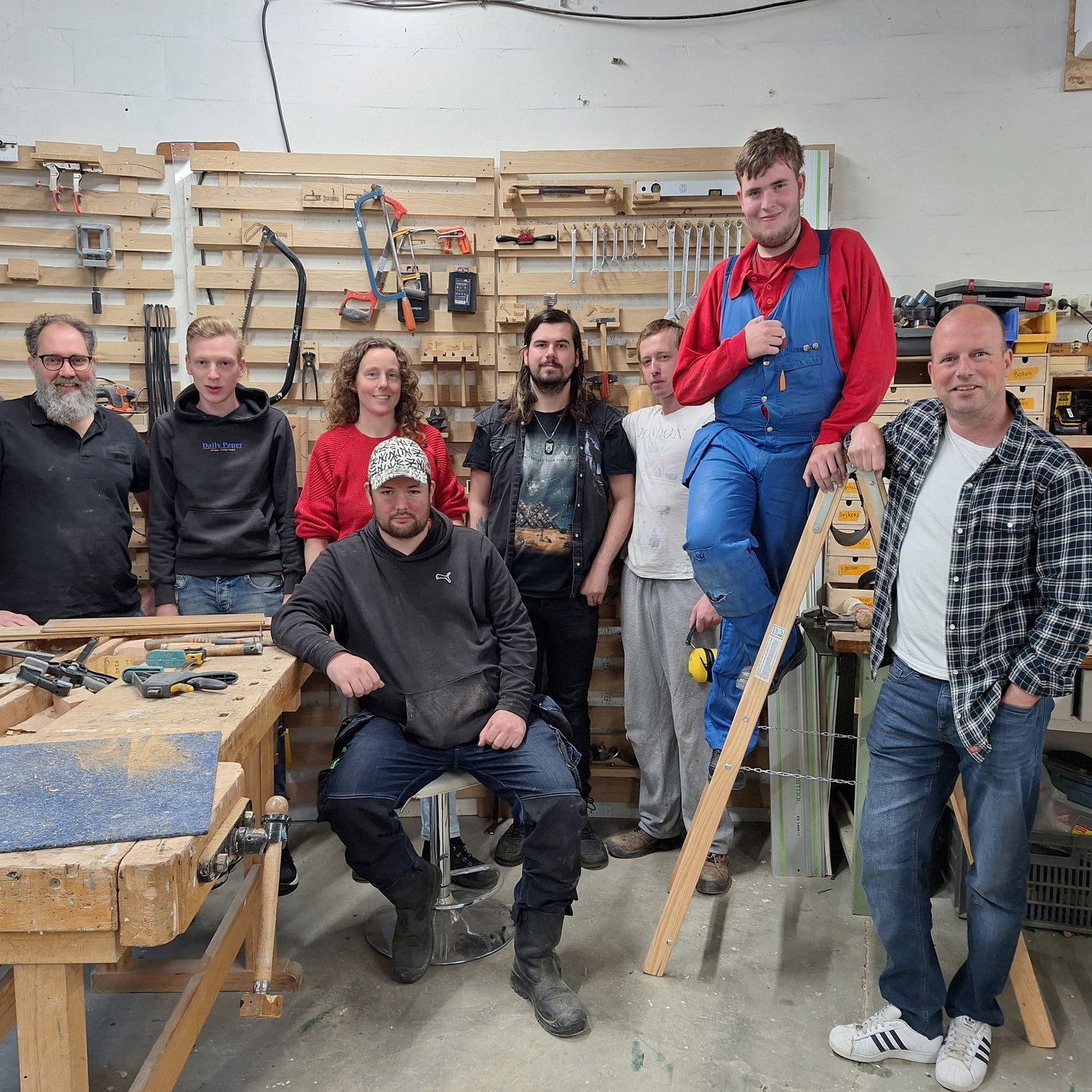 Team Remake x Noest - Mensen met afstand tot arbeidsmarkt houtbewerking