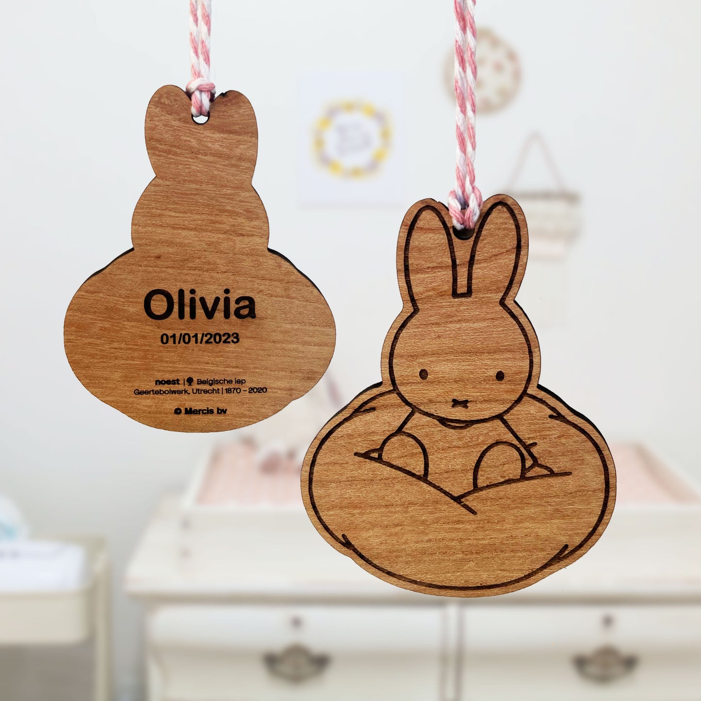 miffy birth pendant - cloud