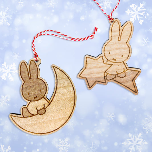 Nina en nijntje kersthangers tbv het Sikkelcelfonds